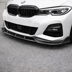 Carbon Fiber 3PC CP Style Front Bumper Lip – BMW 3 Series G20