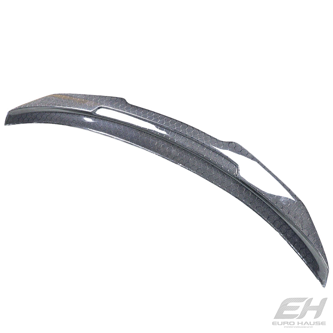 Honeycomb Carbon Fiber Rear Trunk Spoiler – BMW 3 Series F30