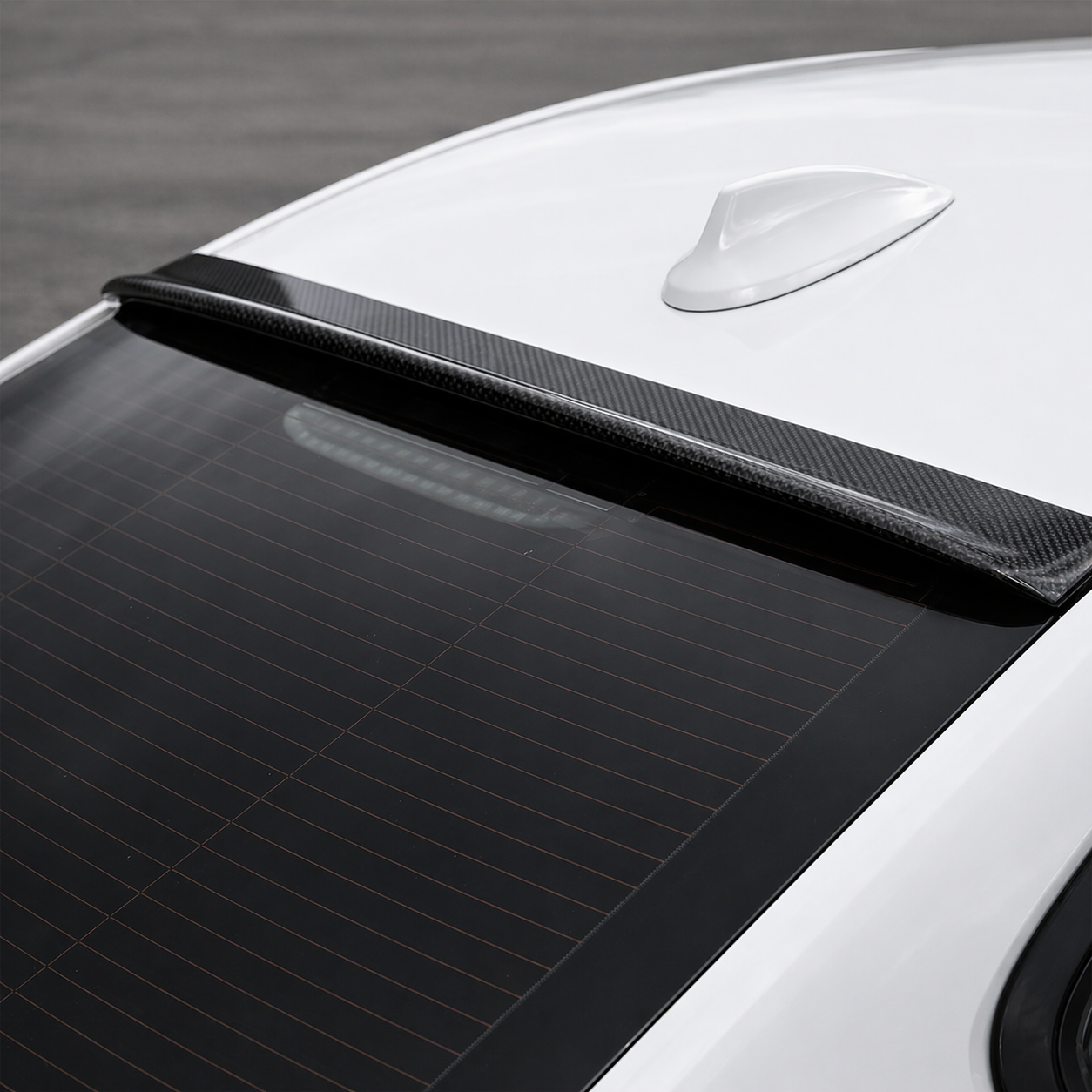 Carbon Fiber Roof Spoiler – BMW 3 Series F30 (2013–2017)