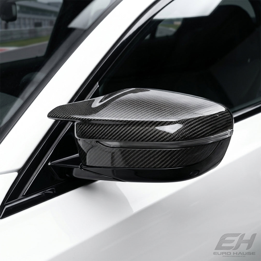 Carbon Fiber M4 Stylet Mirror Caps – BMW G20 / G30 / G22 / G11 / G14 (2020+)