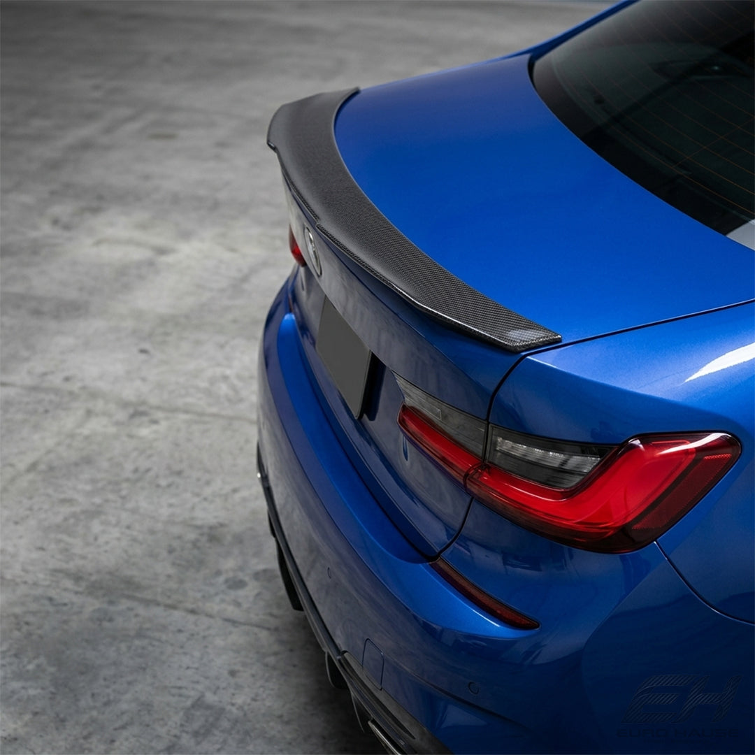 CS Style Carbon Fiber Rear Spoiler – BMW 3 Series G20 2019+