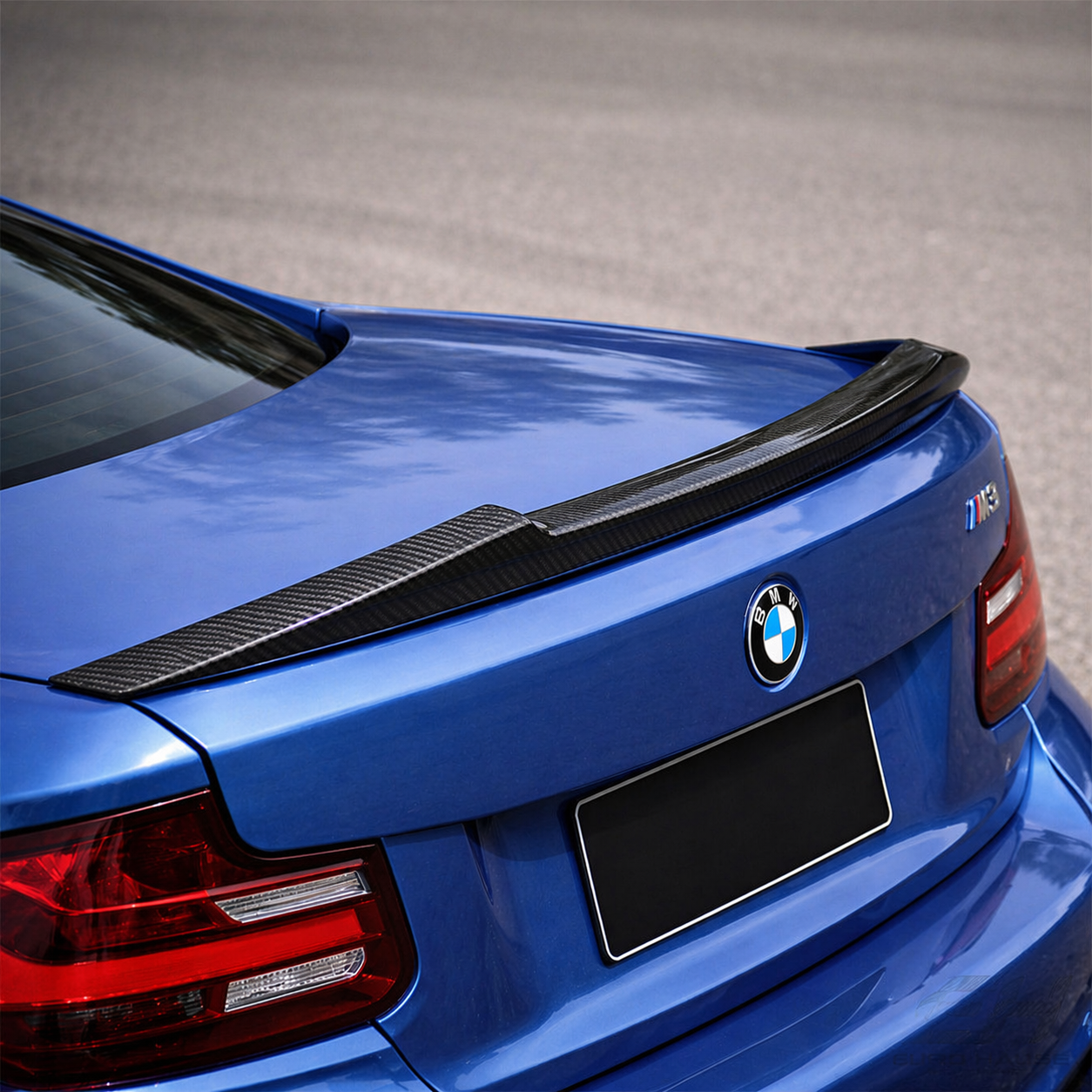 V Type Carbon Fiber Rear Trunk Spoiler – BMW 2 Series F22 / M2 F87