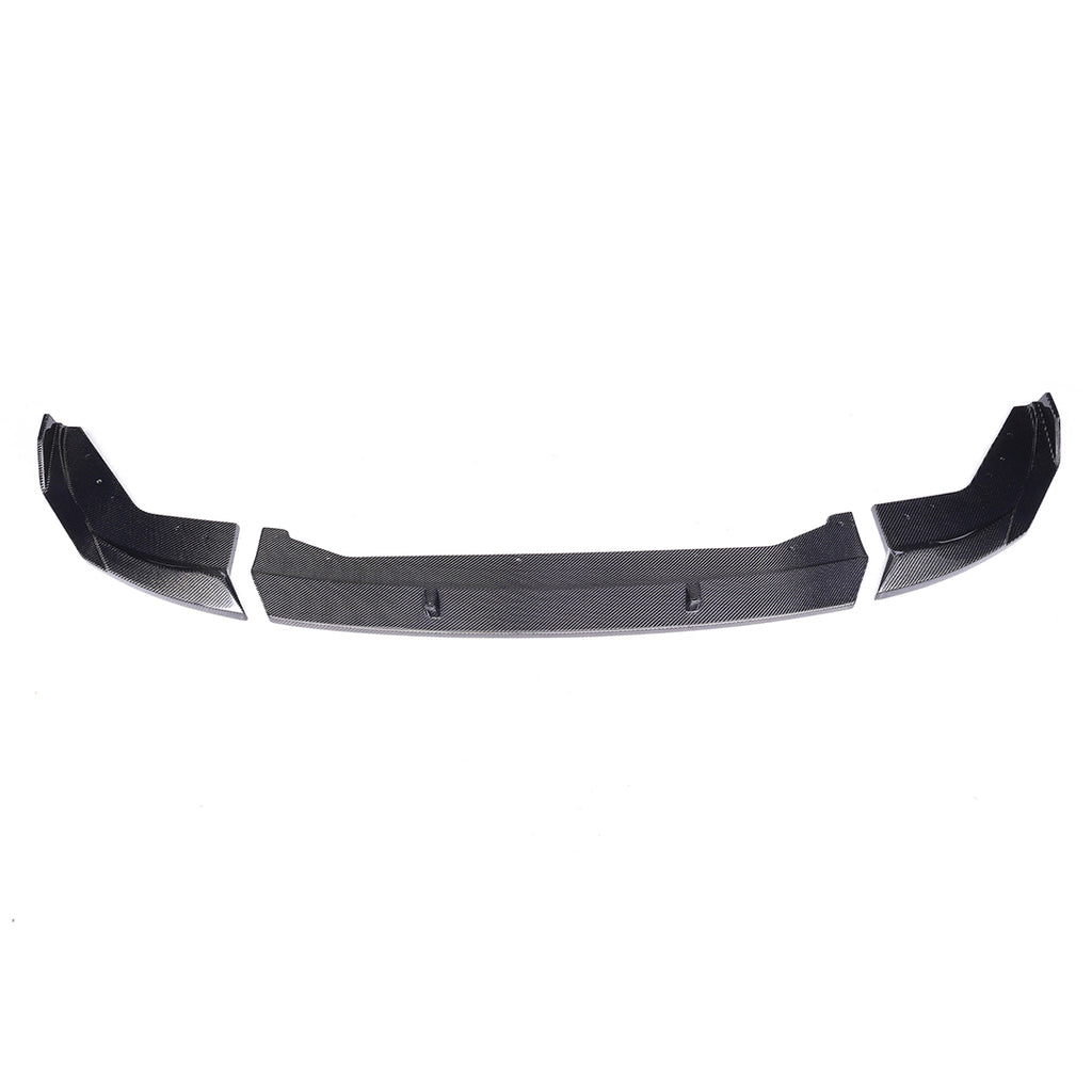 3-Piece VT Style Carbon Fiber Front Lip – BMW G20 LCI 2023+
