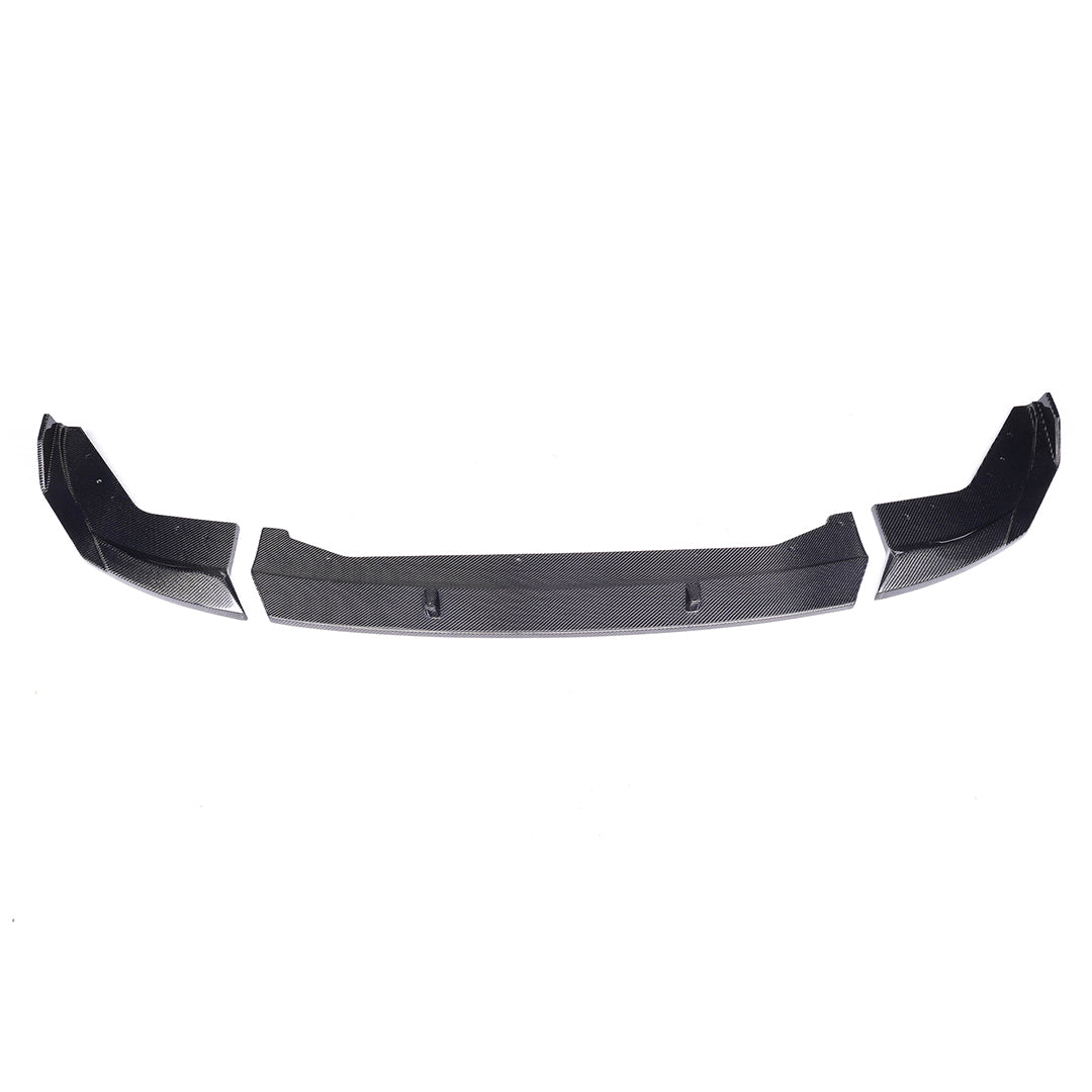 3-Piece VT Style Carbon Fiber Front Lip – BMW G20 LCI 2023+