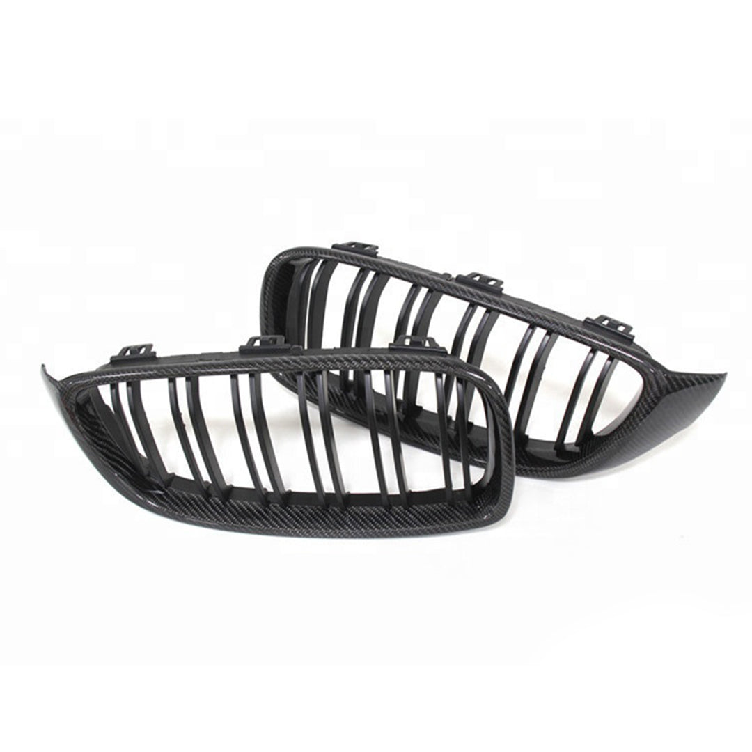 Carbon Fiber Kidney Grilles – BMW 4 Series F32 / F33 F36 / M3 F80 / M4 F82 / F83 (2014–2017)