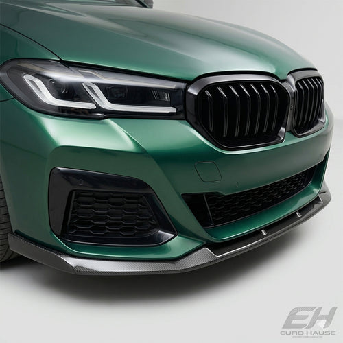 Carbon Fibe Front Lip – BMW 5 Series G30 LCI M Sport (2021–2023)