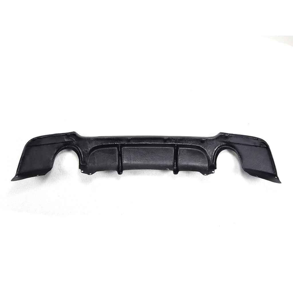 M Tech Carbon Fiber Rear Diffuser (Dual Tip) – BMW E92 (2006-2013)