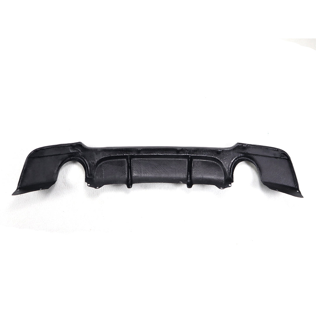 M Tech Carbon Fiber Rear Diffuser (Dual Tip) – BMW E92 (2006-2013)
