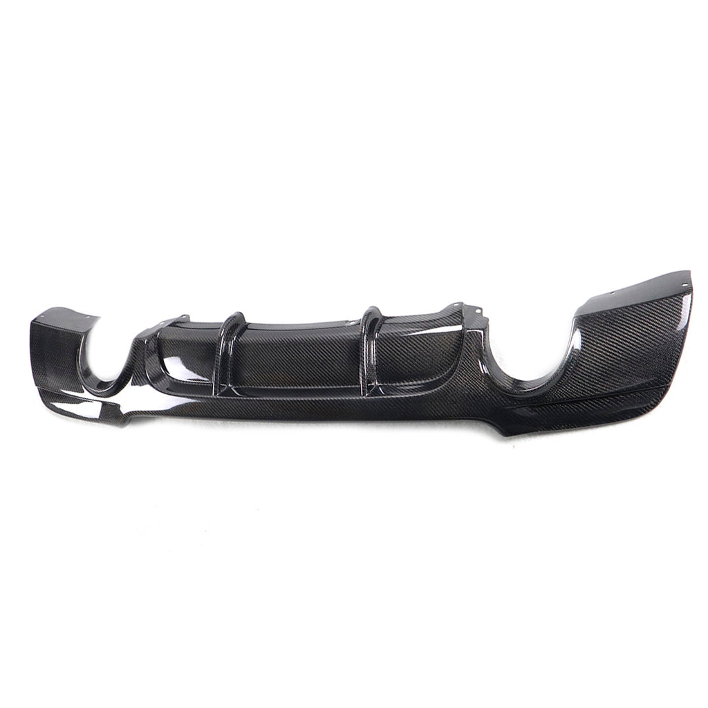M Tech Carbon Fiber Rear Diffuser (Dual Tip) – BMW E92 (2006-2013)