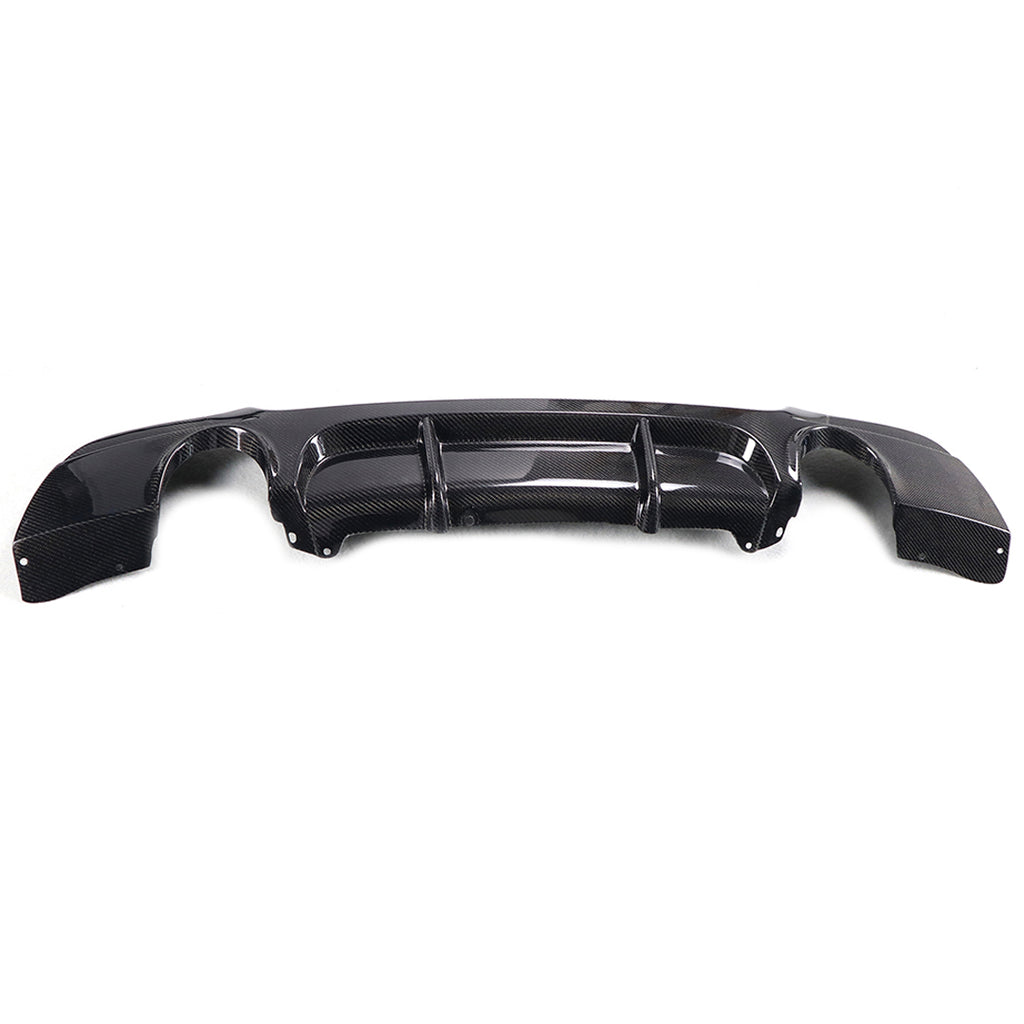 M Tech Carbon Fiber Rear Diffuser (Dual Tip) – BMW E92 (2006-2013)