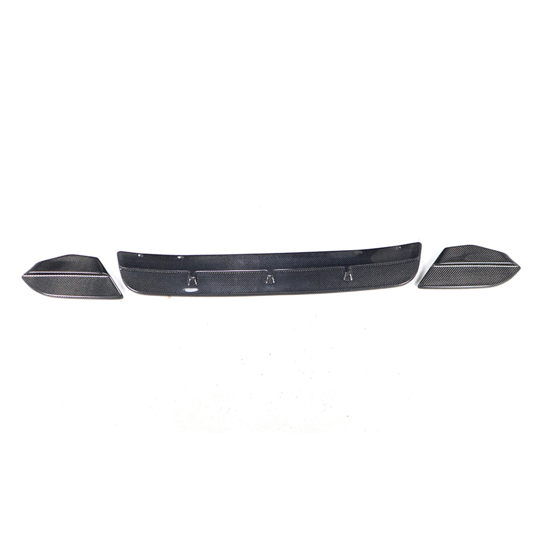 Carbon Fiber 3PC Front Bumper Lip – BMW X3M F97