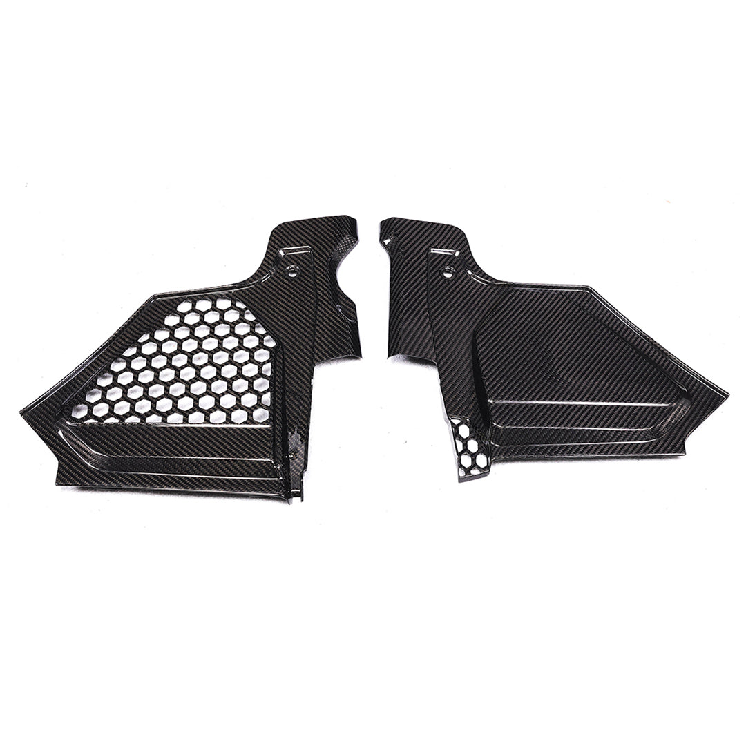 Carbon Fiber Engine Bay Reservoir & Strut Tower Cover – 2-Piece Kit – BMW M3 G80 / M4 G82 G83 (2021+)