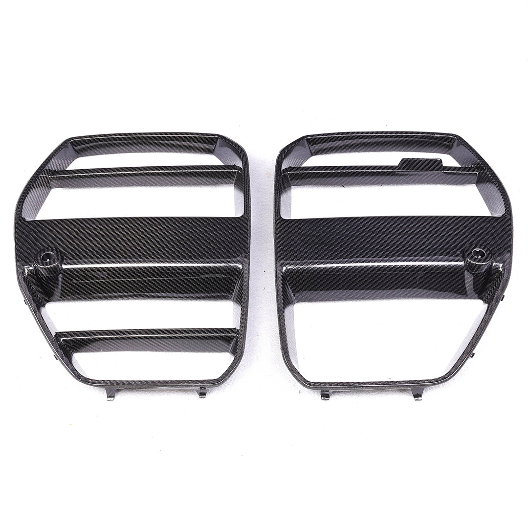 Carbon Fiber Front Grille Inserts – BMW M3 G80 / M4 G82 G83 (2021+)