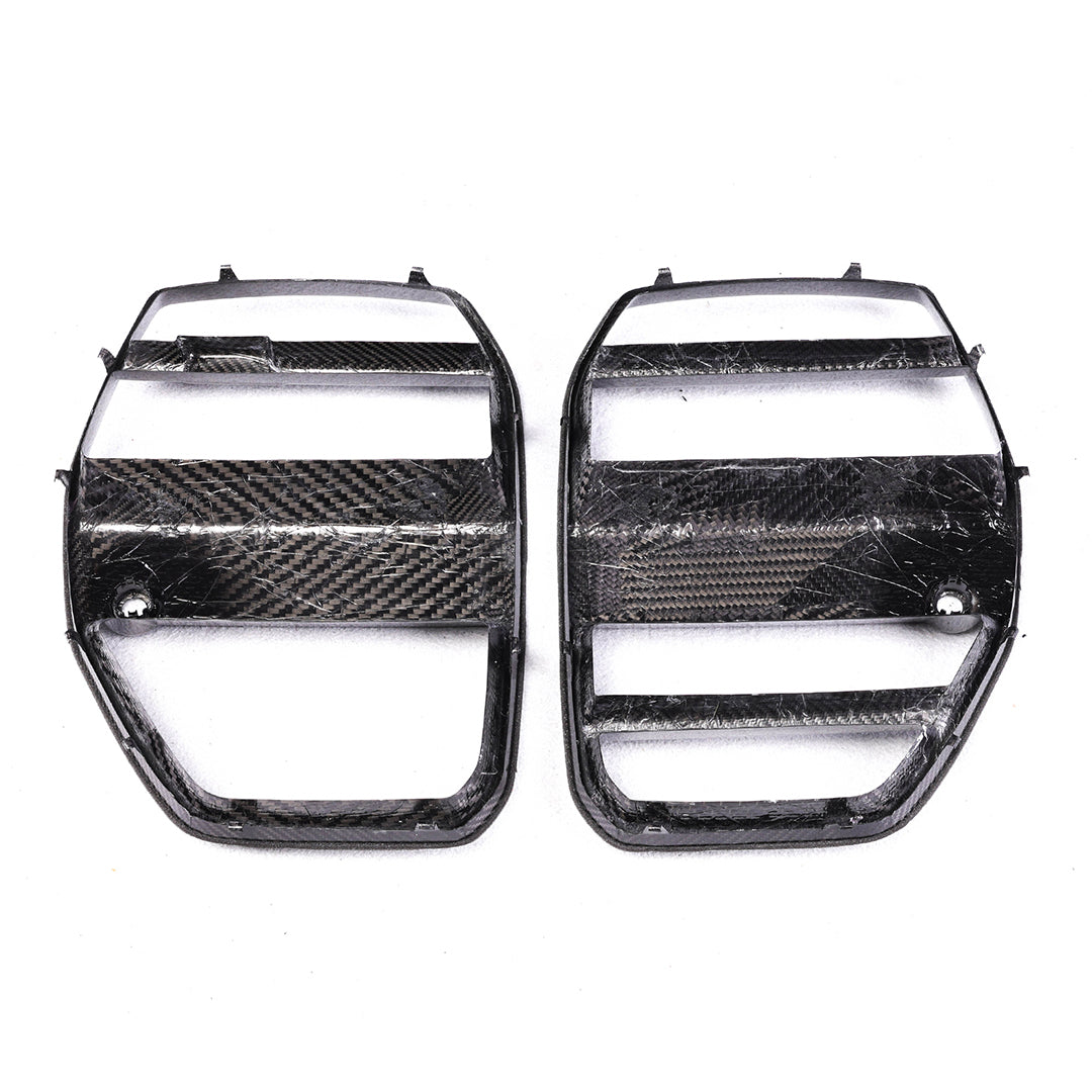 Carbon Fiber Front Grille Inserts – BMW M3 G80 / M4 G82 G83 (2021+)