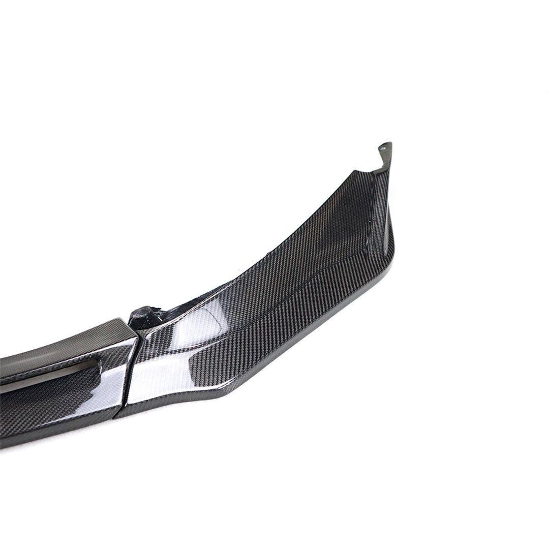 Carbon Fiber 3-Piece Front Bumper Lip - BMW M3 G80 and M4 G82 G83 (2021+)