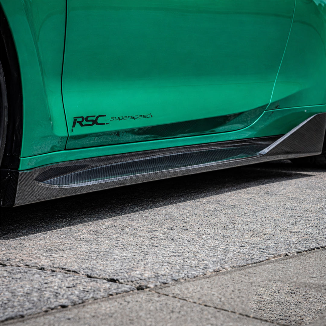 Carbon Fiber Side Skirts – BMW M4 G82 (2021+)