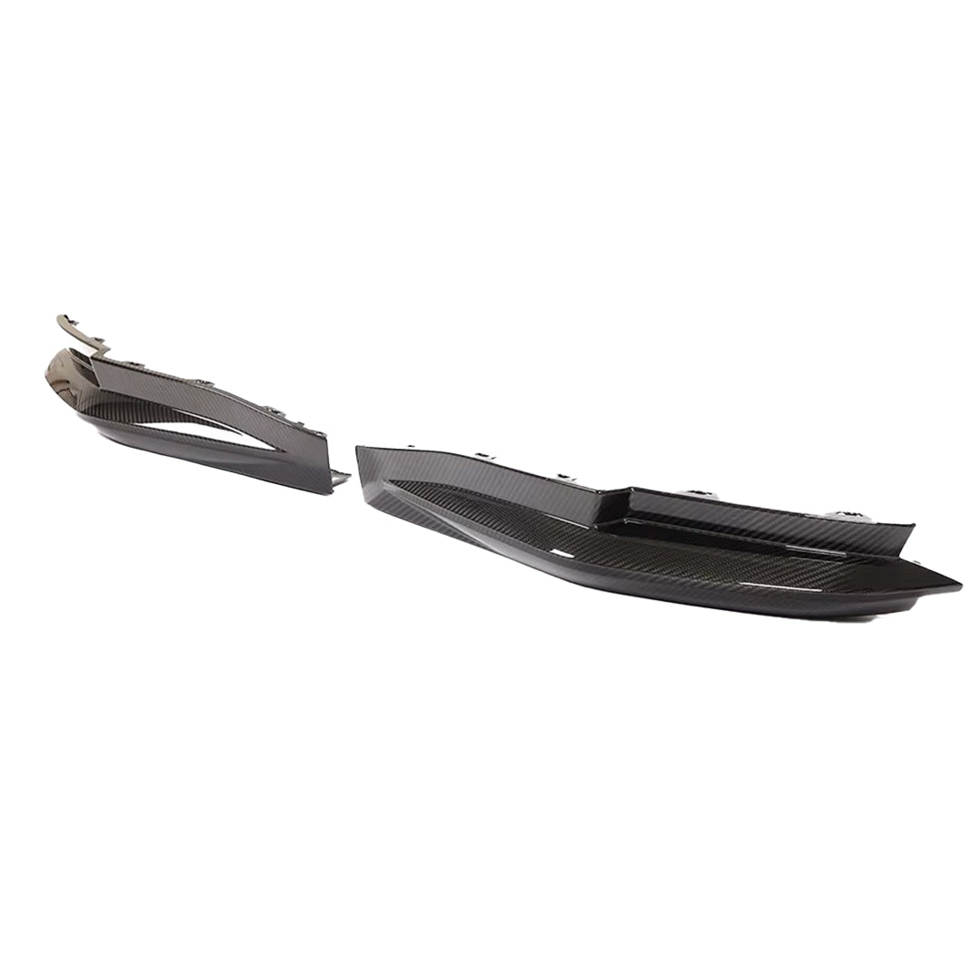 Carbon Fiber Rear Bumper Splitters (2 pcs) - BMW M3 & M4 G80 / G82 / G83 (2021+)