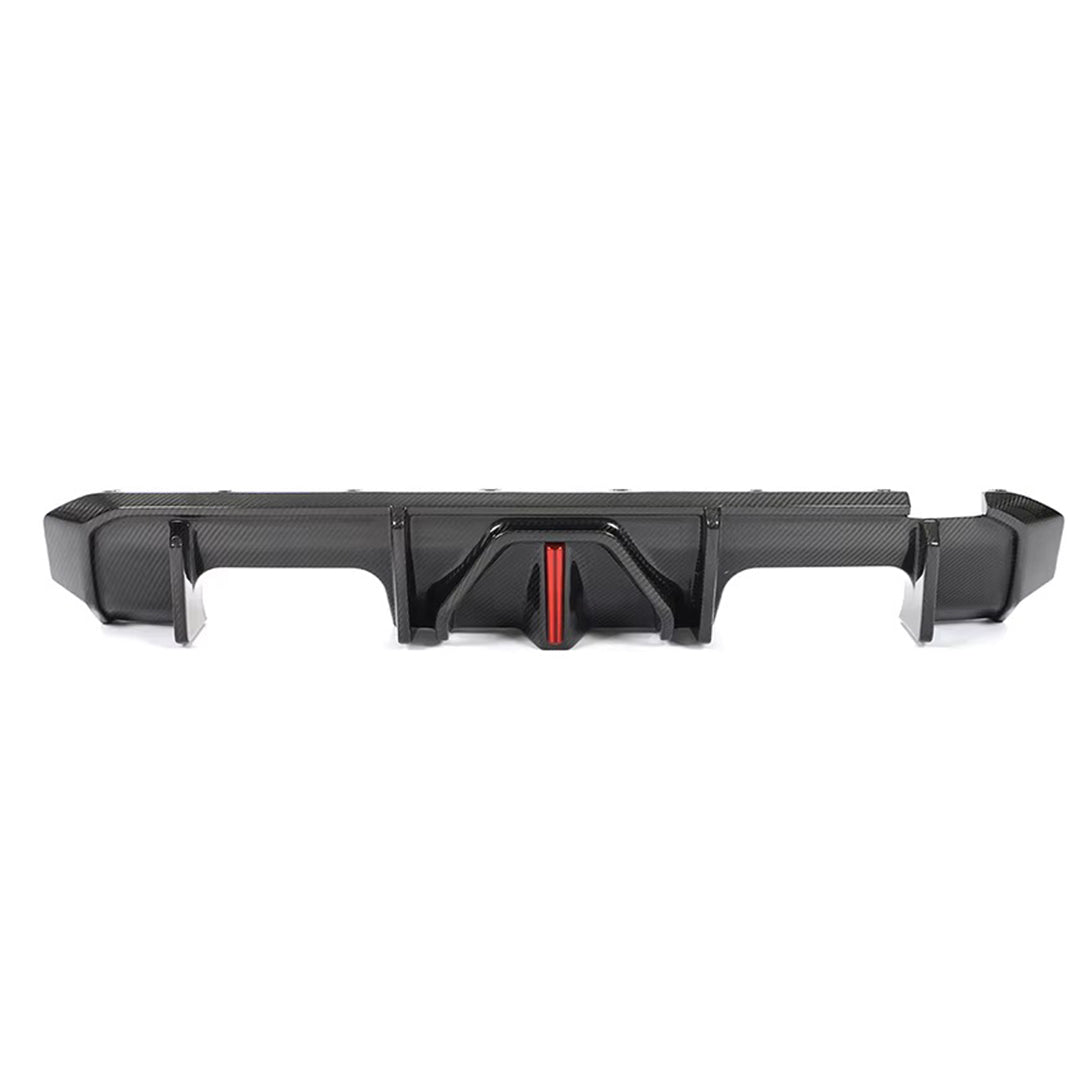 Carbon Fiber LED Rear Diffuser - BMW M3 & M4 G80 / G82 / G83 (2021+)