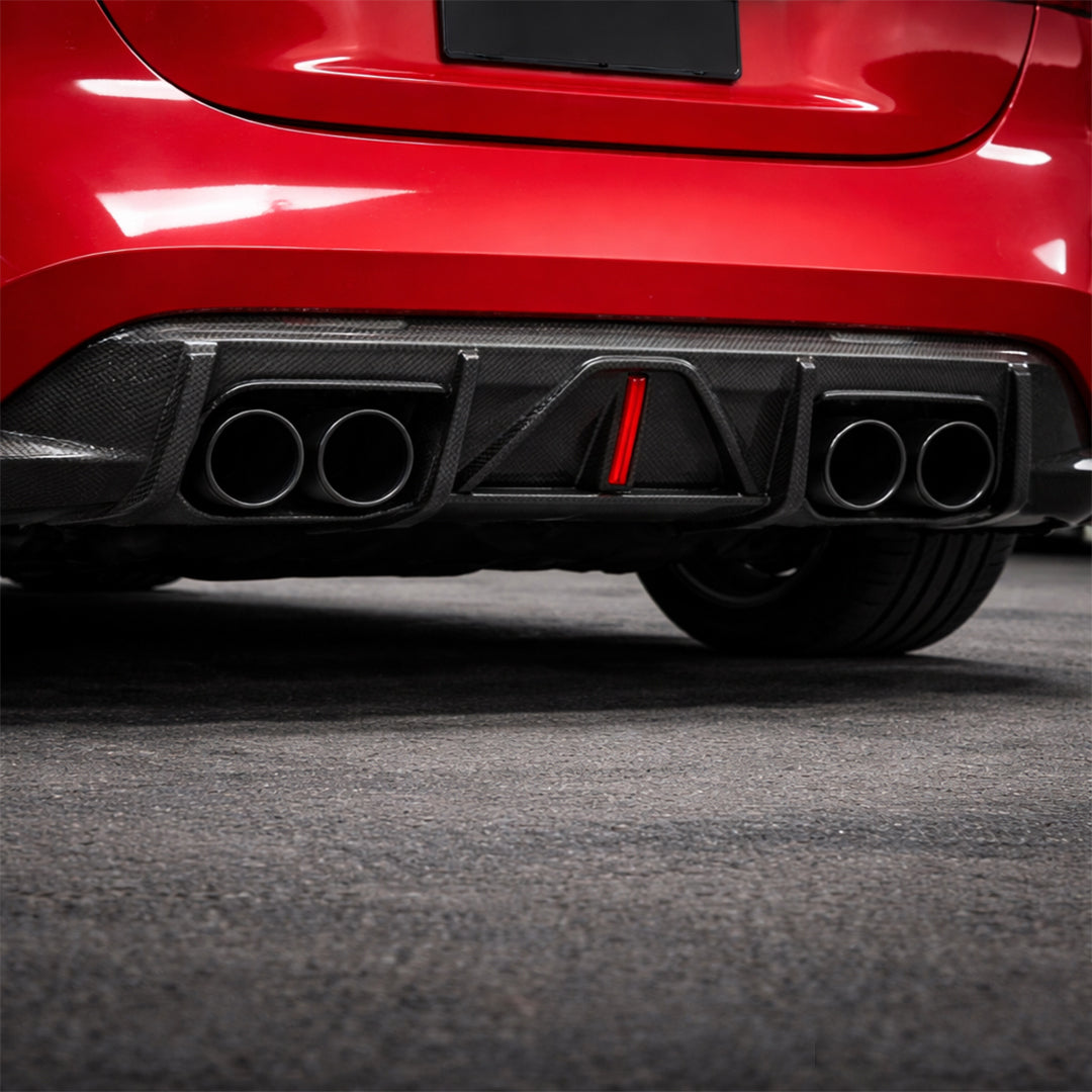 Carbon Fiber LED Rear Diffuser - BMW M3 & M4 G80 / G82 / G83 (2021+)