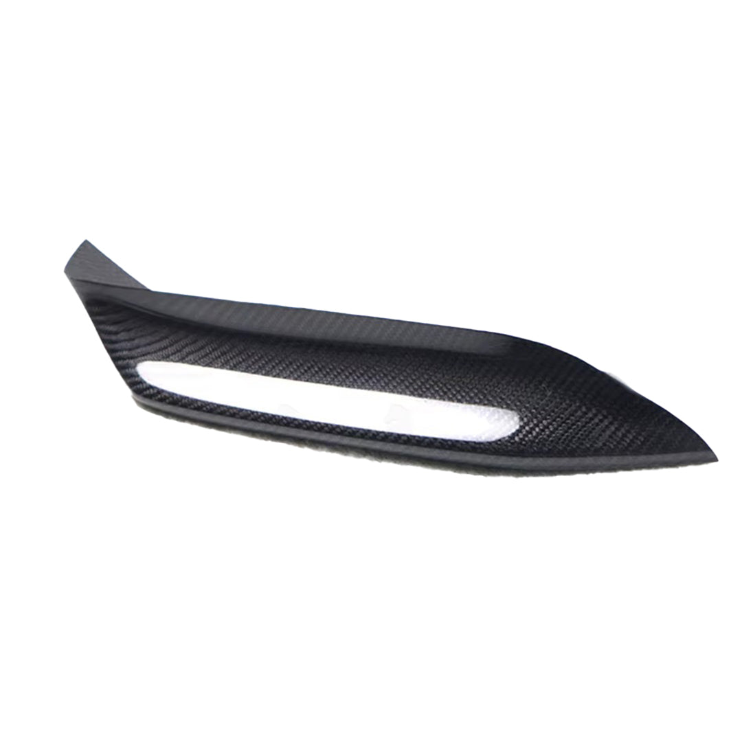 Carbon Fiber Front Bumper Side Splitter Flaps (2 pcs) - BMW M3 & M4 F80 / F82 / F83 (2015-2019)