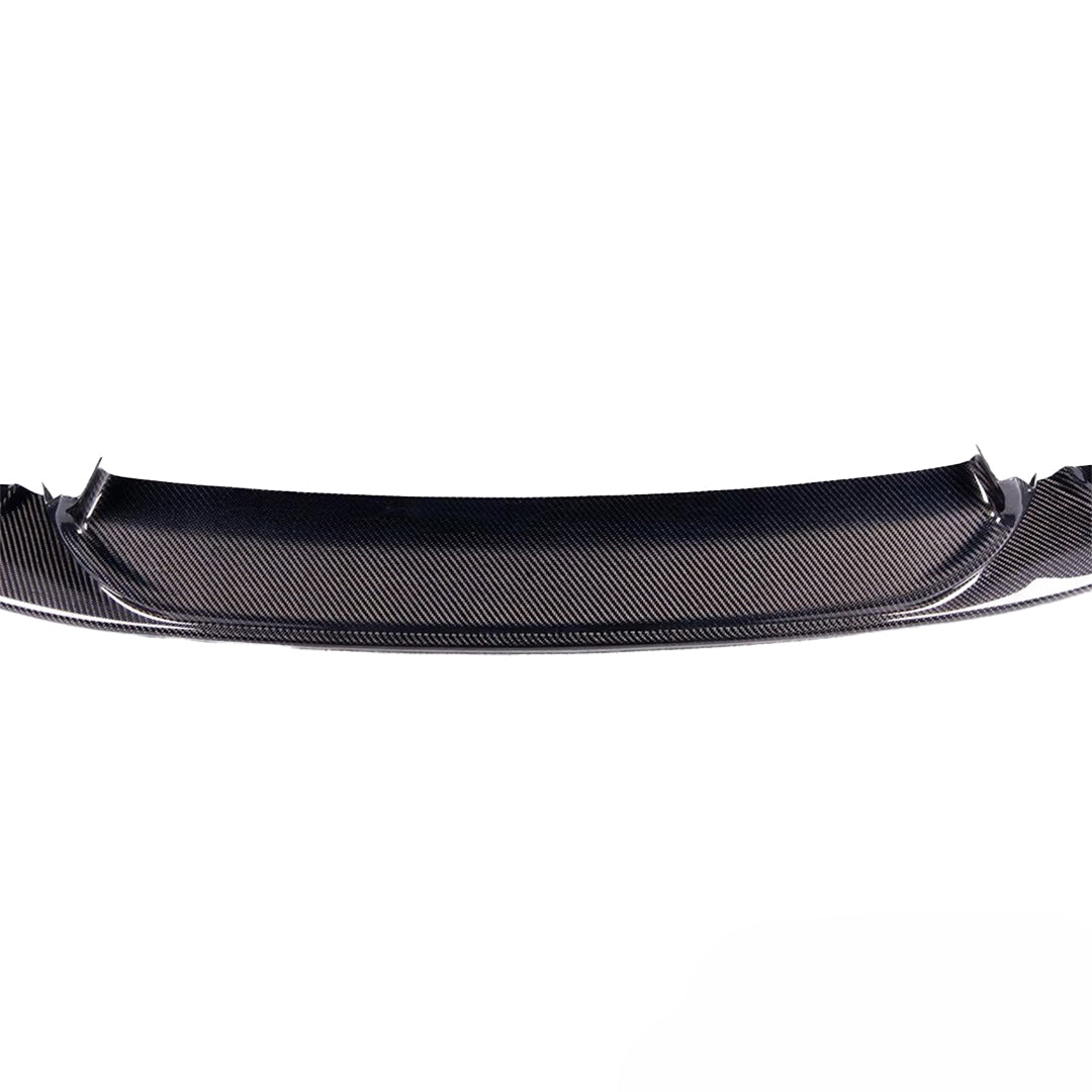 Carbon Fiber LT Style Front Bumper Lip (3 pcs) - BMW M3 & M4 F80 / F82 / F83 (2014-2020)
