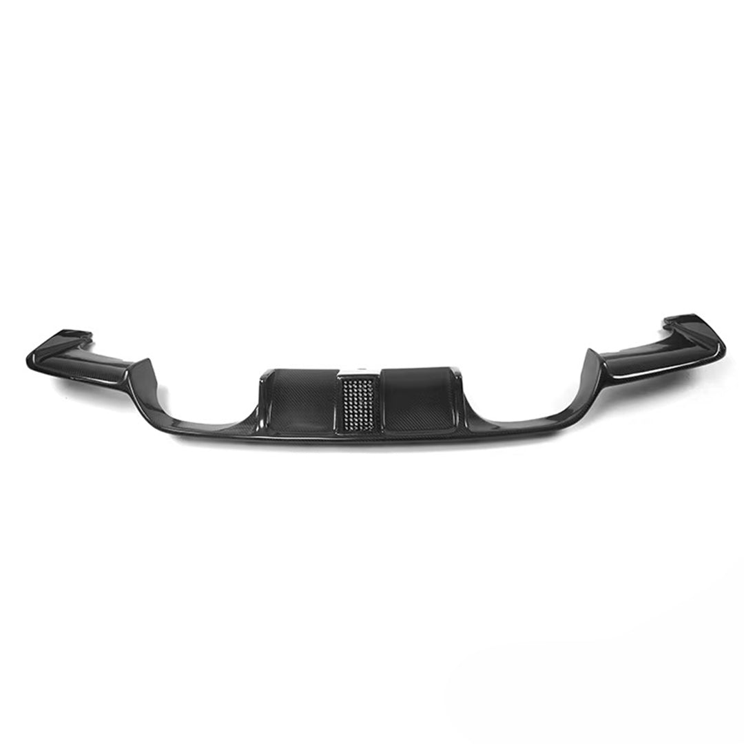 Carbon Fiber KS-LED Style Rear Diffuser - BMW M3 & M4 F80 / F82 / F83 (2014-2020)