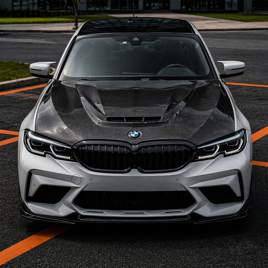 CS Style Carbon Fiber Hood - BMW 3 Series G20 / 330i / M340i (2019-2023)