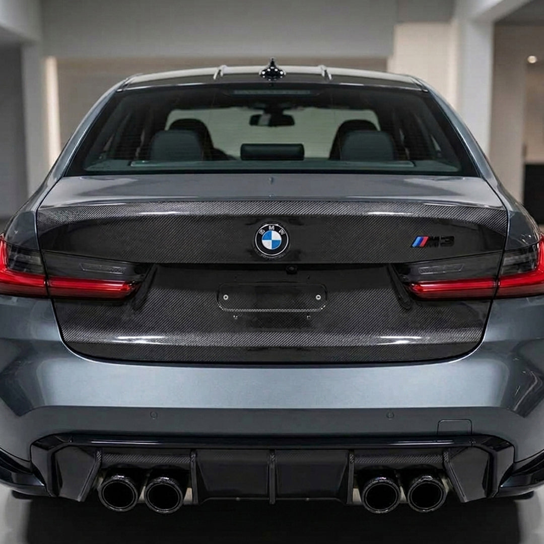 OEM Style Carbon Fiber Rear Trunk Lid - BMW G20 / G80 M3 / 330i / M340i (2019-2021)