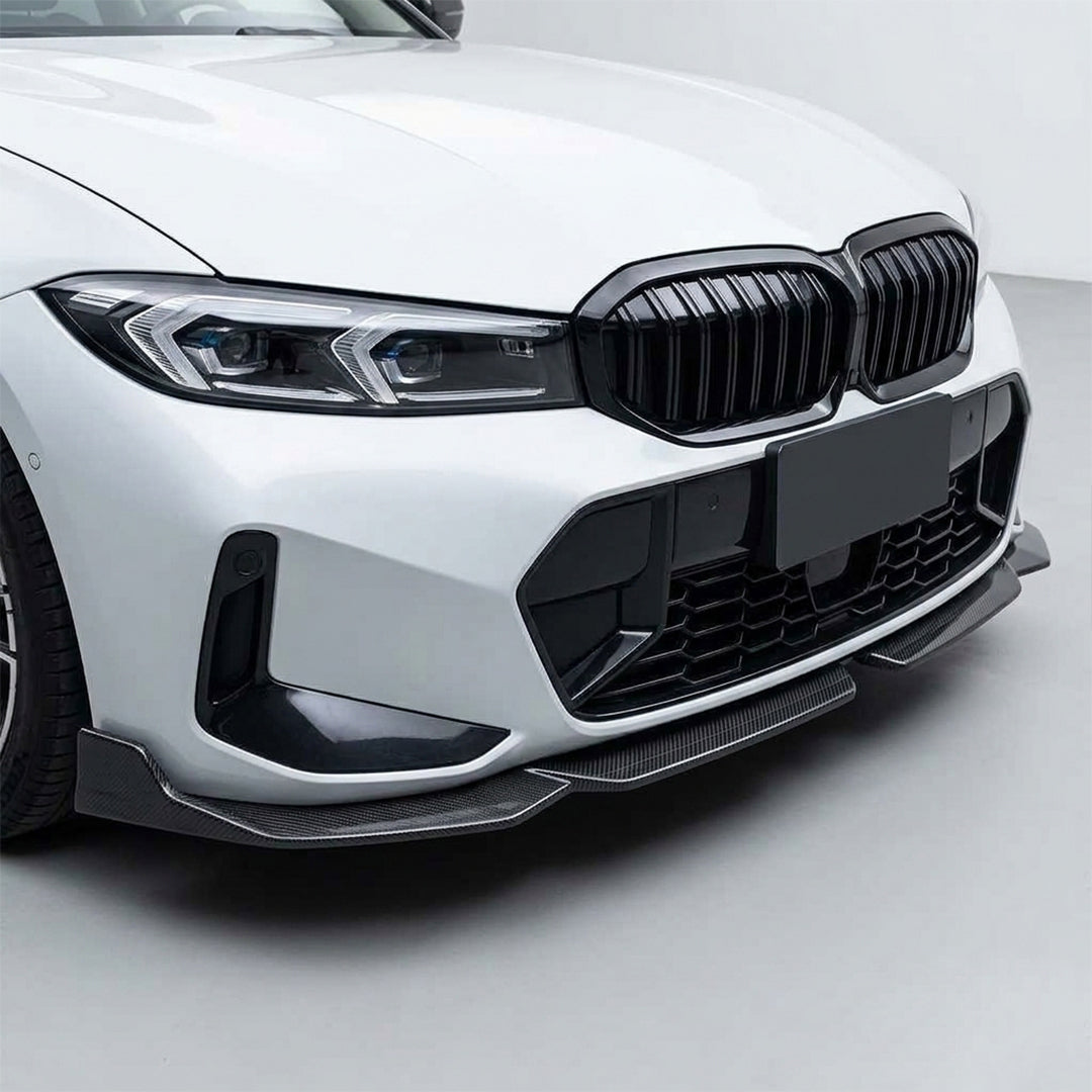 Carbon Fiber MP Style 2-Piece Front Lip – BMW G20 LCI 3 Series (2023+)