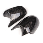 Forged Carbon M Style Replacement Mirror Covers – BMW E8x E9x Series (2007–2012)
