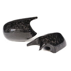 Forged Carbon M Style Replacement Mirror Covers – BMW E8x E9x Series (2007–2012)