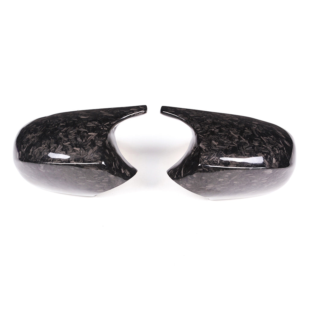 Forged Carbon M Style Replacement Mirror Covers – BMW E8x E9x Series (2007–2012)