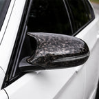 Forged Carbon M Style Replacement Mirror Covers – BMW E8x E9x Series (2007–2012)